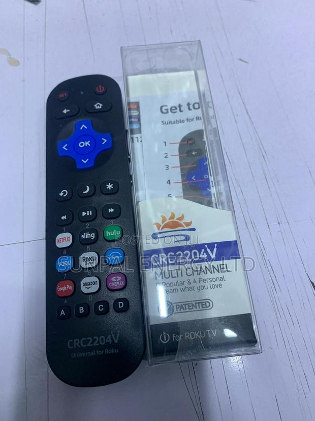 Roku Universal Remote - main view
