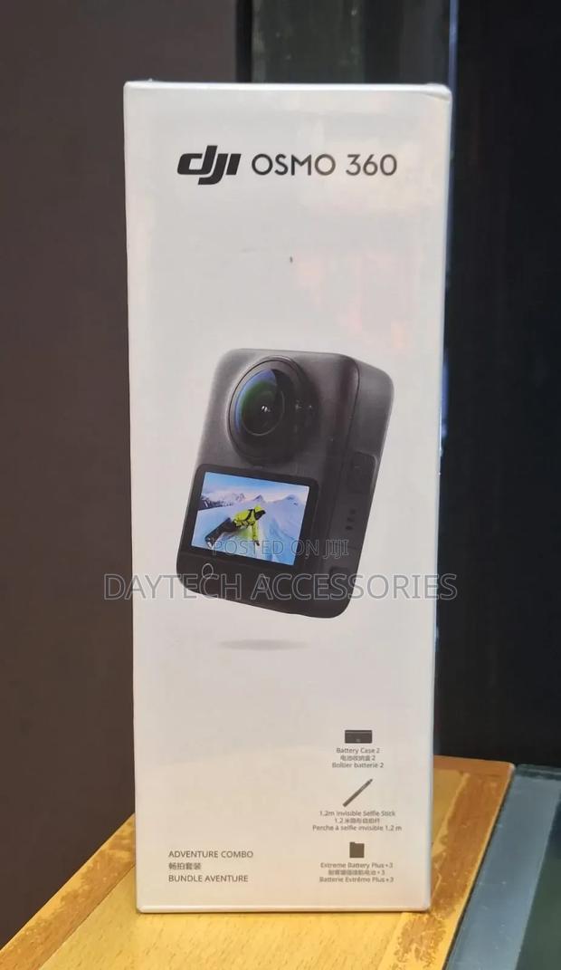 The Dji Osmo 360 Action Camera Adventure Combo.