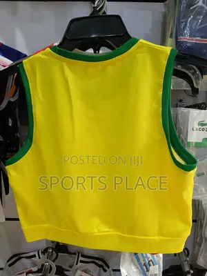 New Brazil Crop Top Jersey