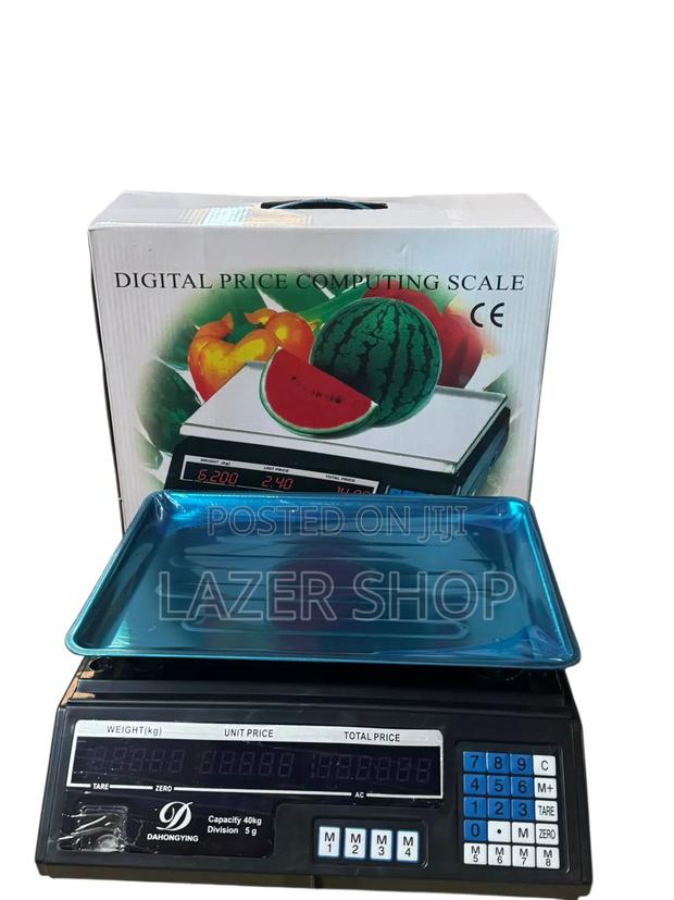 Digital Weighing Scale - main view