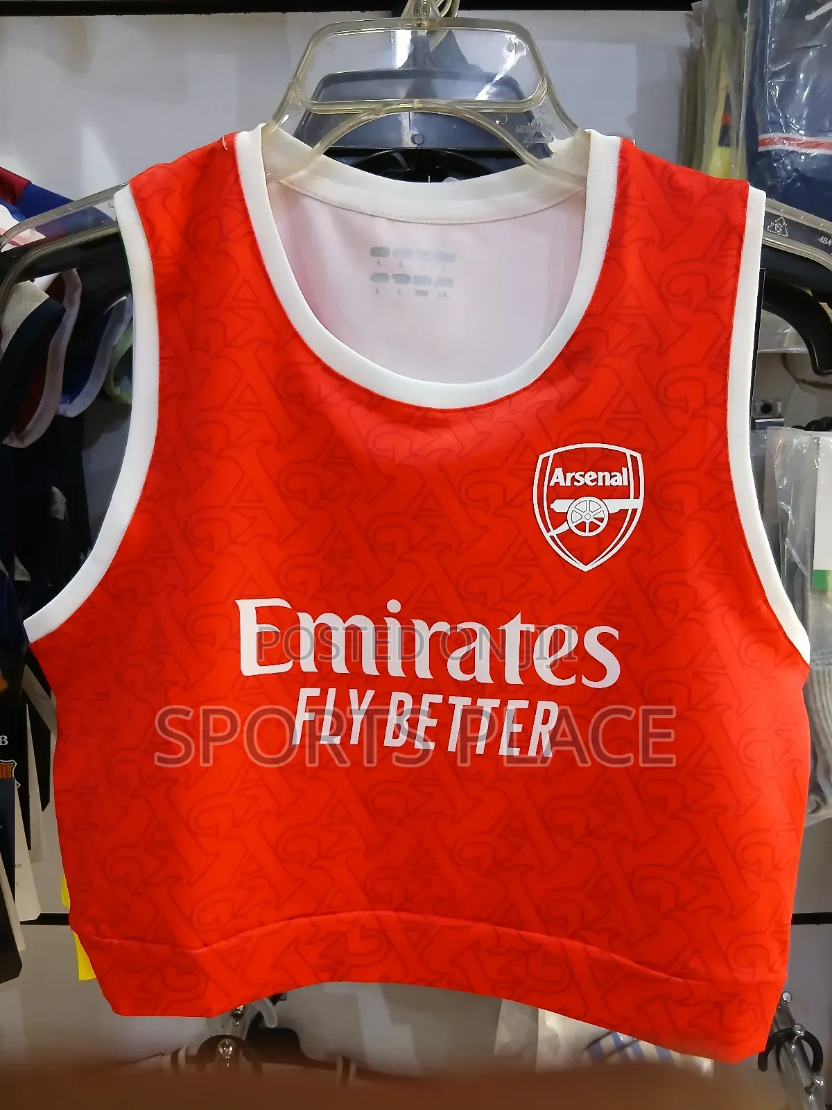 Ladies Arsenal Crop Top Jerseys