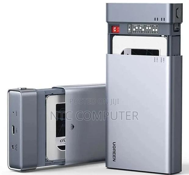Ugreen 2.5" Sata Dual Bay Raid Hard Drive Enclosure