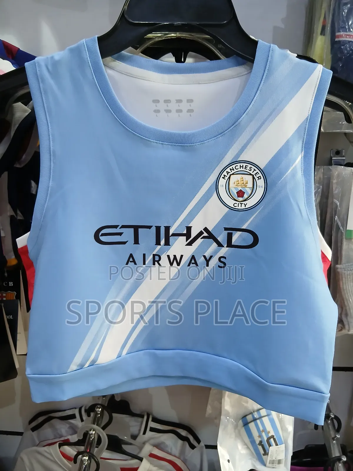 Manchester City Crop Tops Jersey
