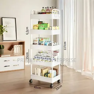4 Tier Hard Plastic Organiser