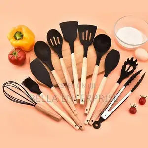 12 PCS Silicone Spoon Set
