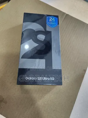 New Samsung Galaxy S21 Ultra 5G 256 GB Silver