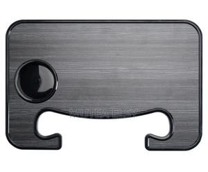 Grey Wooden Slotted Steering Wheel Table Trays - thumbnail 2