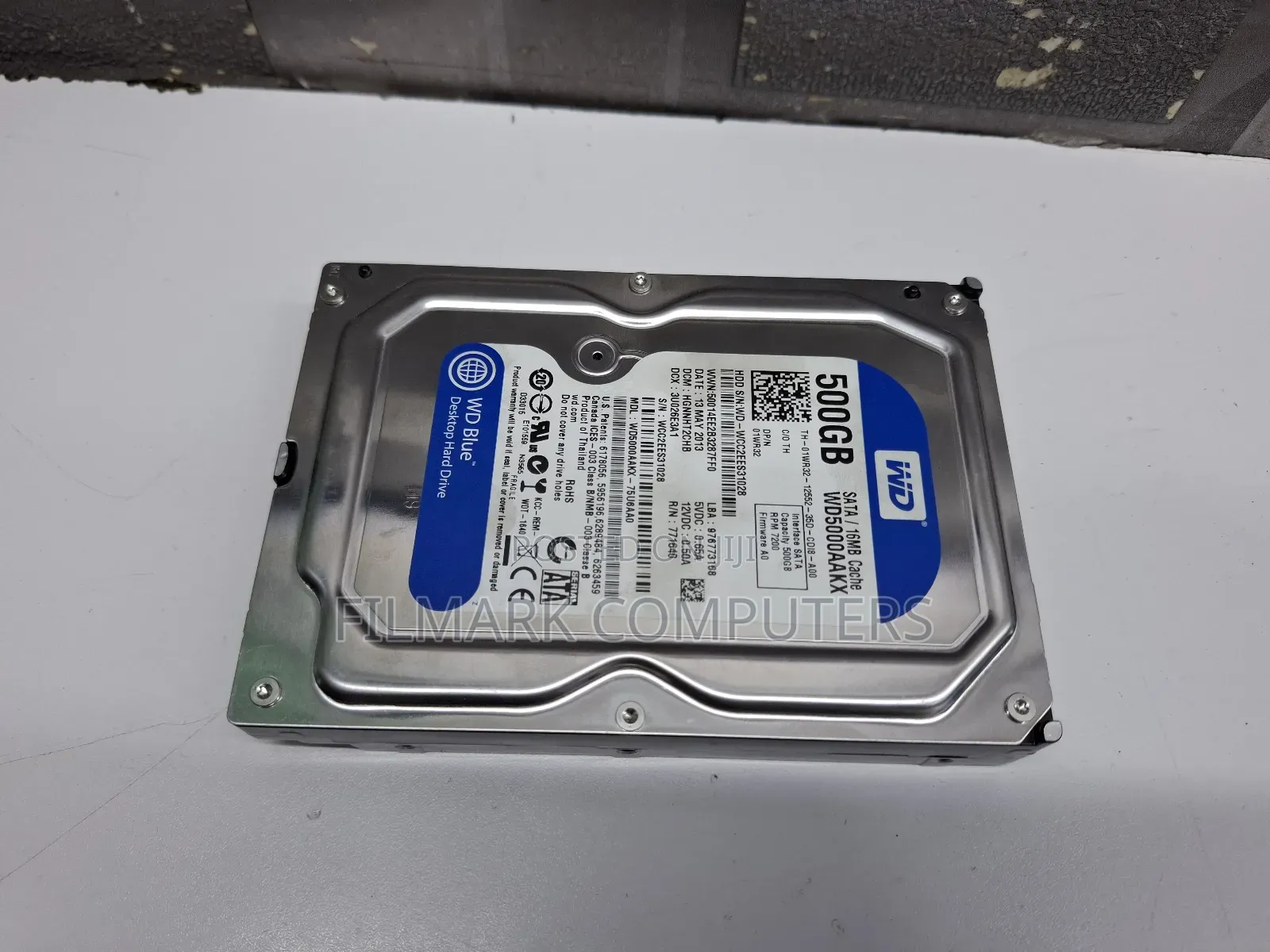 Wd Blue Hard Drive 500gb Sata / 7200rpm for Desktop