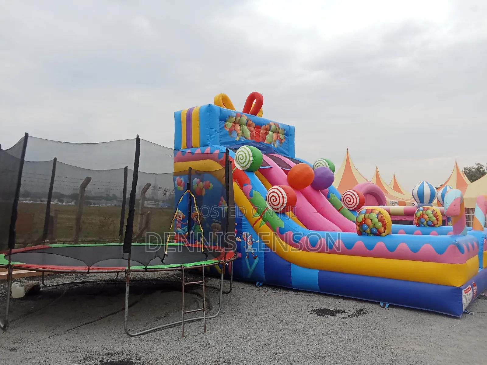 Trampoline 14ft,Bouncing Castles/Slides
