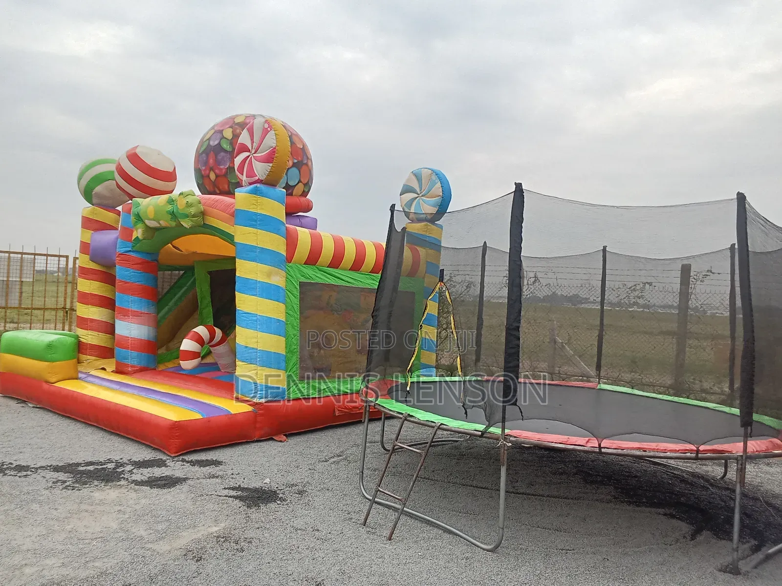Trampoline 14ft,Bouncing Castles/Slides