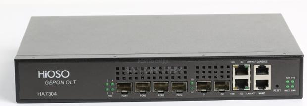 Hioso Ha7304 Olt Epon 4 Port + 4 SFP Px20