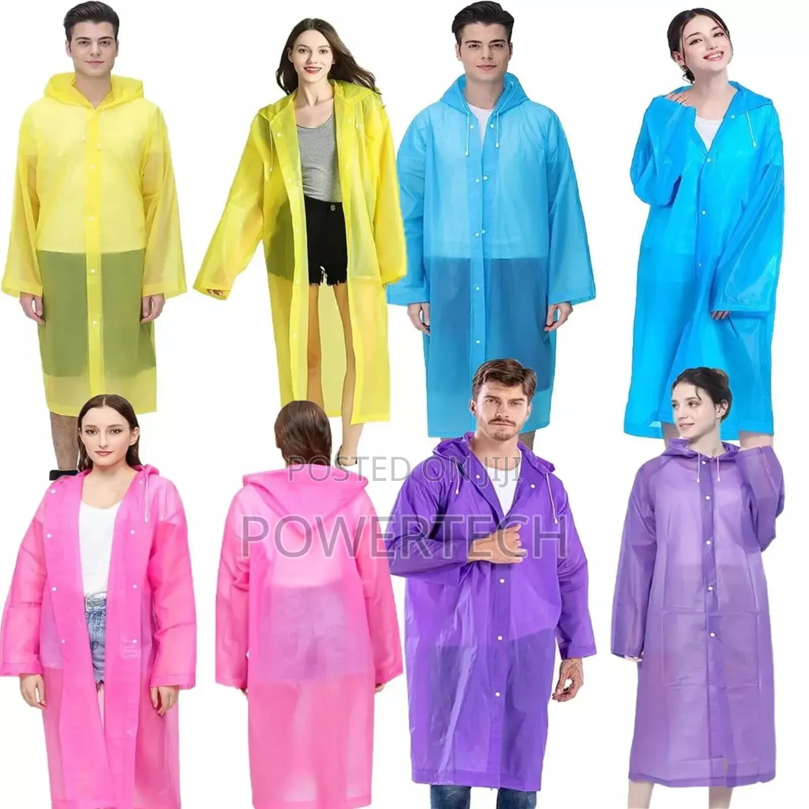 Durable Light Weight Eva Rain Coat