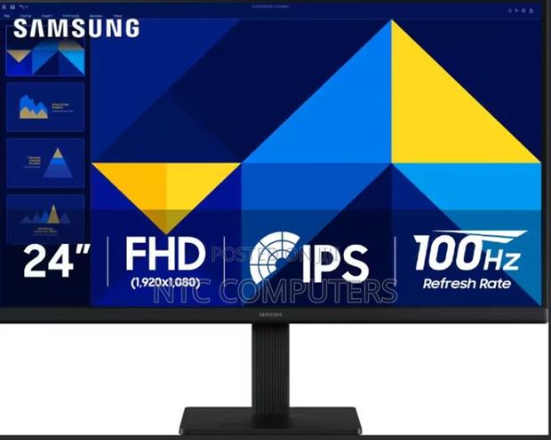 Samsung S30gd 24" FHD Monitor, Black Color Connectivity: 1 Vga, 1 HDM