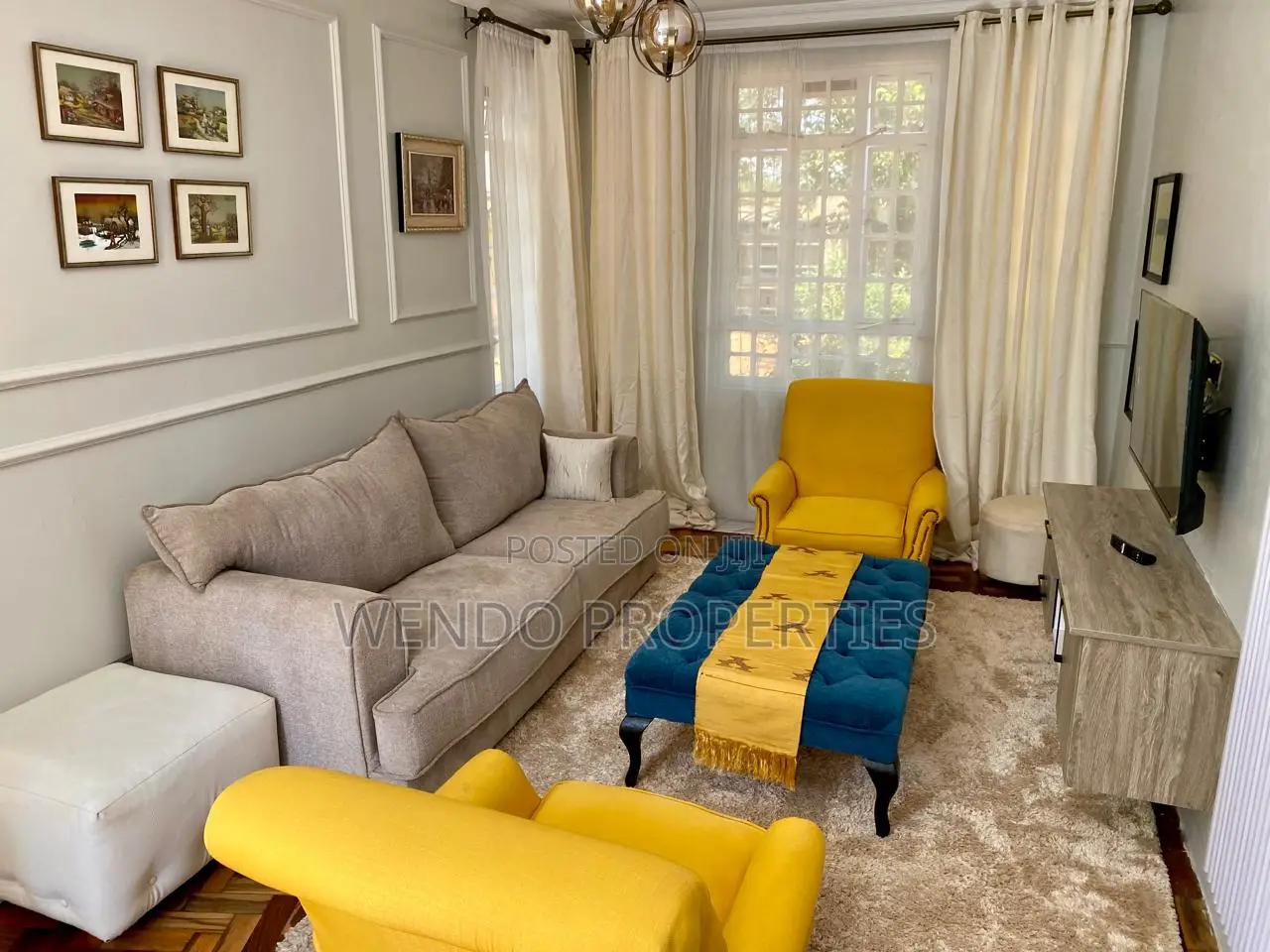 Furnished 2bdrm Bungalow in Karen C for rent