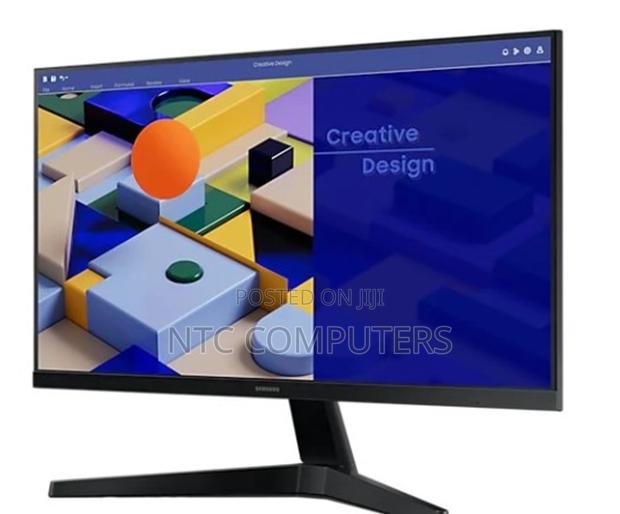 Samsung Essential Monitor 27" FHD Monitor, Black Color Connectivity: