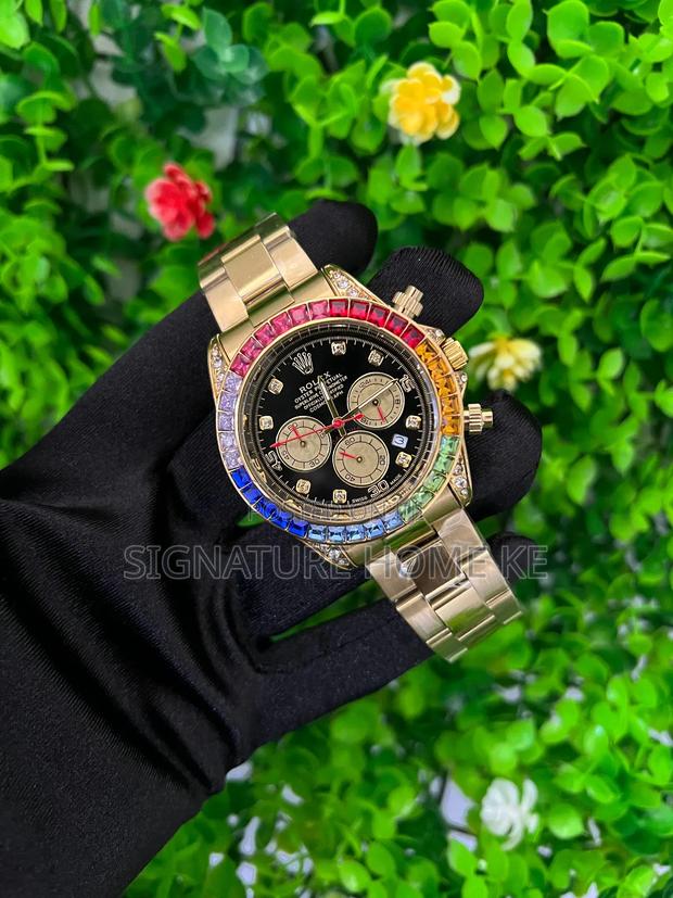 Rolex Daytona Rainbow Watch - main view