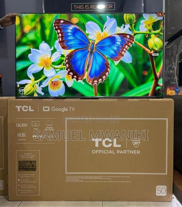 TCL 50" Qled 1440 Google Tv Latest Model Hdr10+ HLG Aipq Chipset