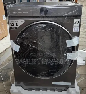 TCL 12kg/8kg Front Load Washing Machine Smart Dd Inverter Motor