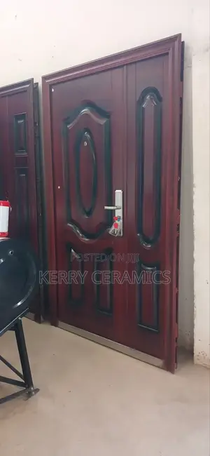 Double Steel Doors