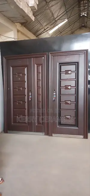 Double Steel Doors