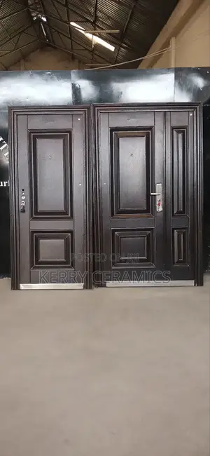 Double Steel Doors
