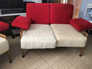 Couch 4 Seater, Memory Foam Cushion, Steel Frame