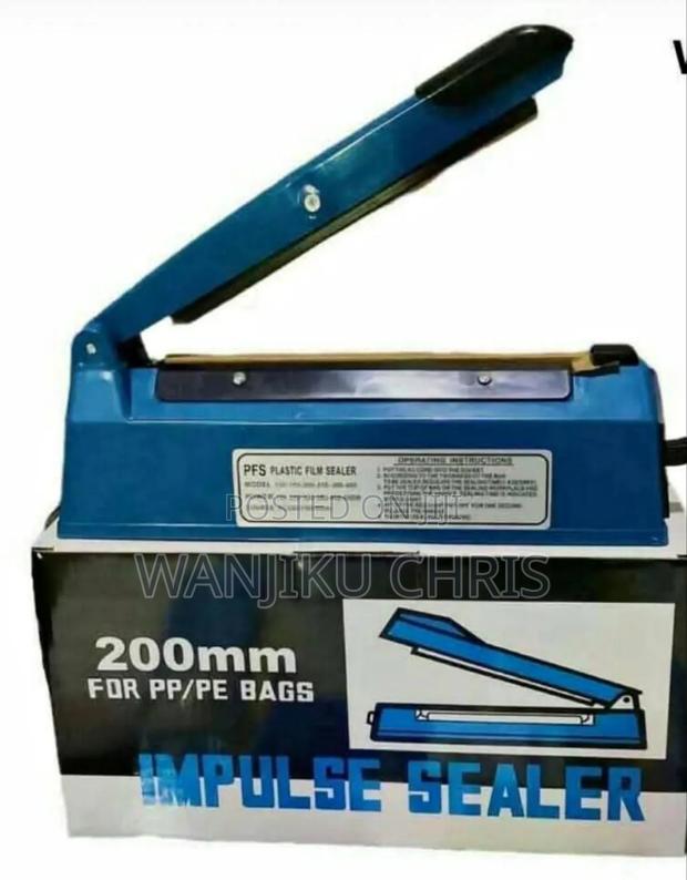 New Paper Sealing Machine/Impulse Sealer Machine - main view