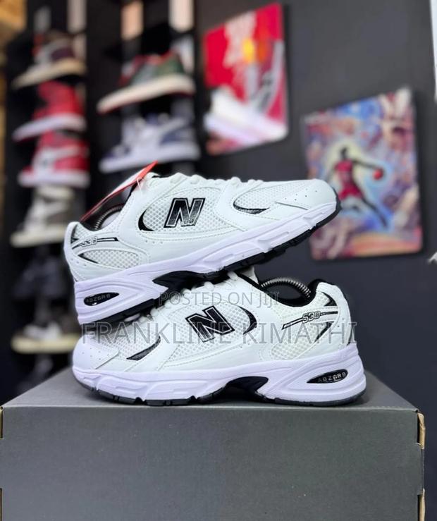 Sport Shoes, 530 Black White.Sizes 37-42. - thumbnail 2