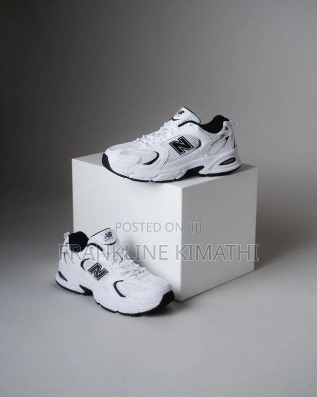 Sport Shoes, 530 Black White.Sizes 37-42. - thumbnail 4