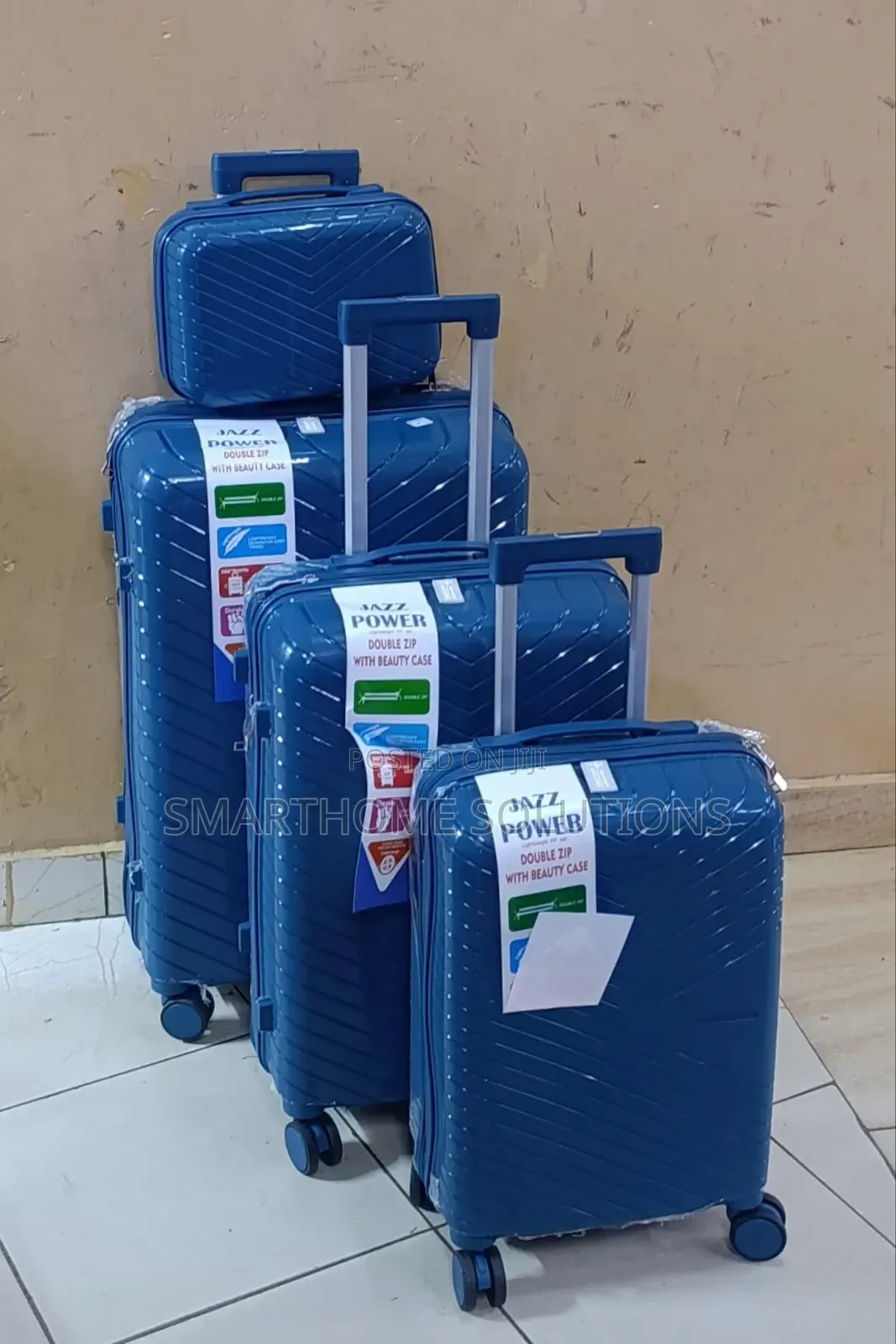 4 In 1 Luxury Fiber Suitcase | Briefcase | Travel Bag Size 4