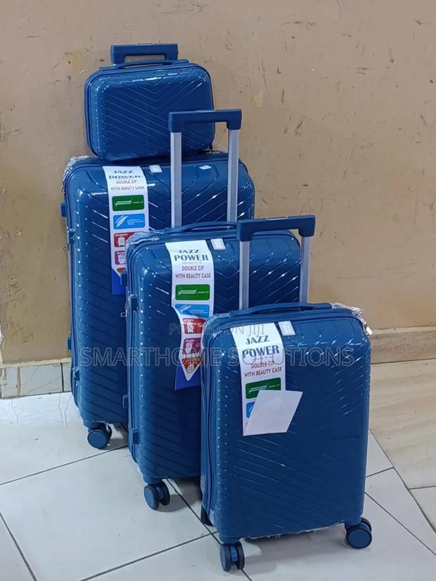 4in1 Rubber Suitcase – Strong Durable Travel Bag - thumbnail 3