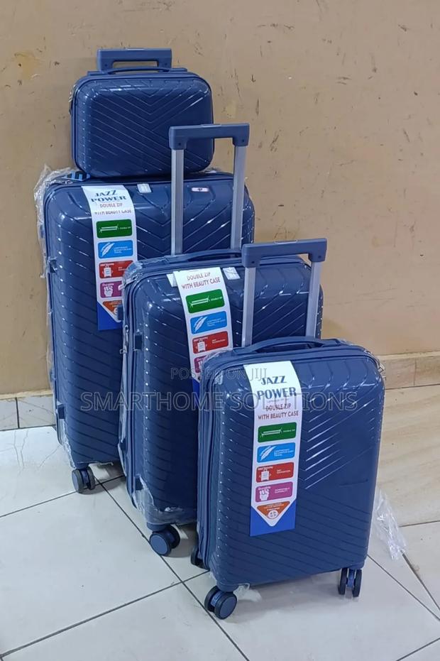 4in1 Premium Unbreakable Suitcase – Rubber Material - thumbnail 3