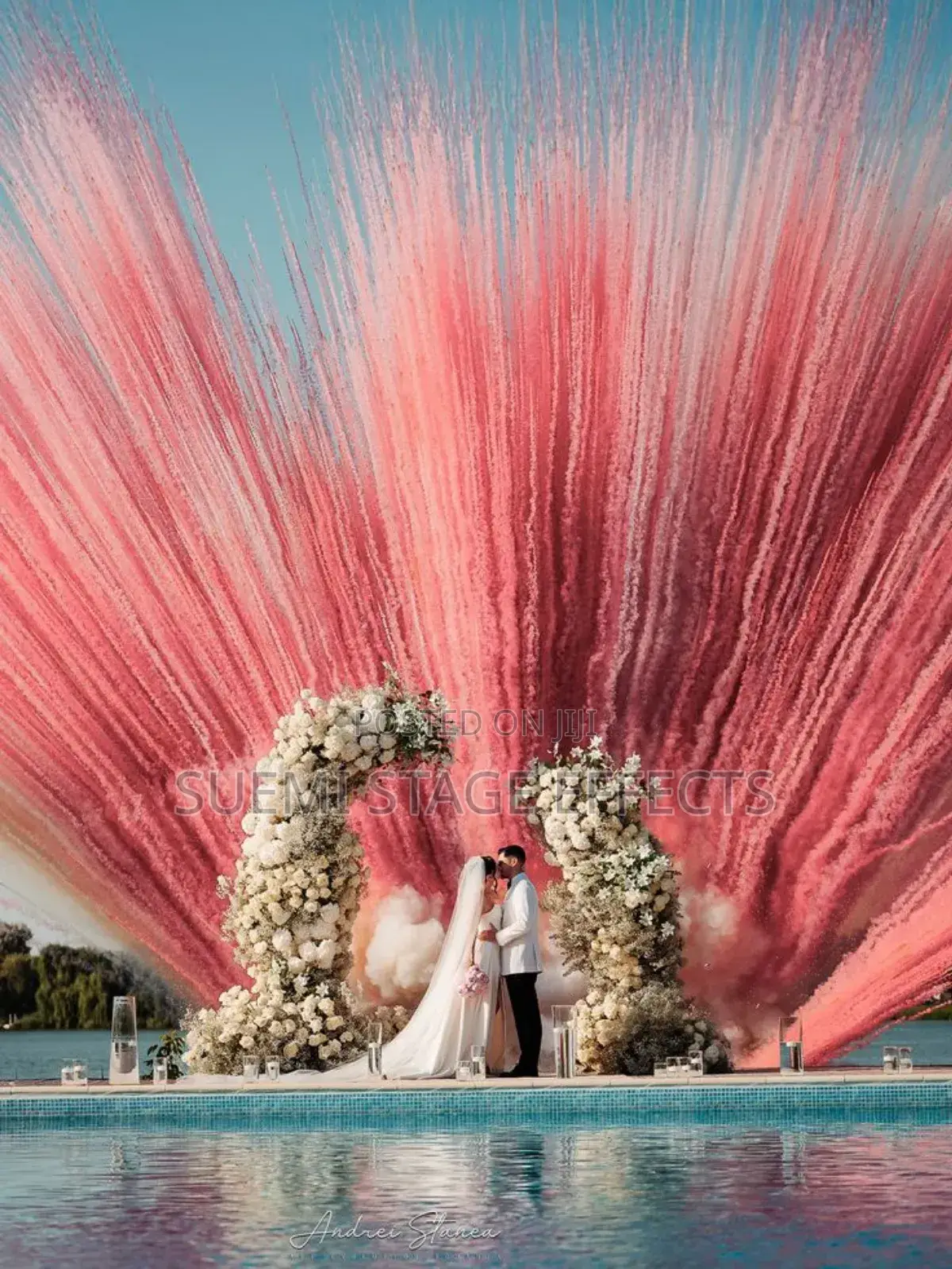 Daytime Fireworks for Weddings – Perfect for the First Kiss 