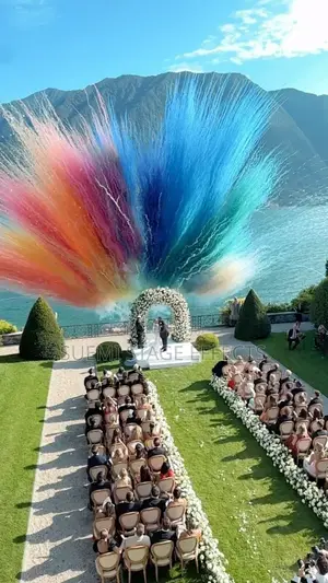 Daytime Fireworks for Weddings – Perfect for the First Kiss 