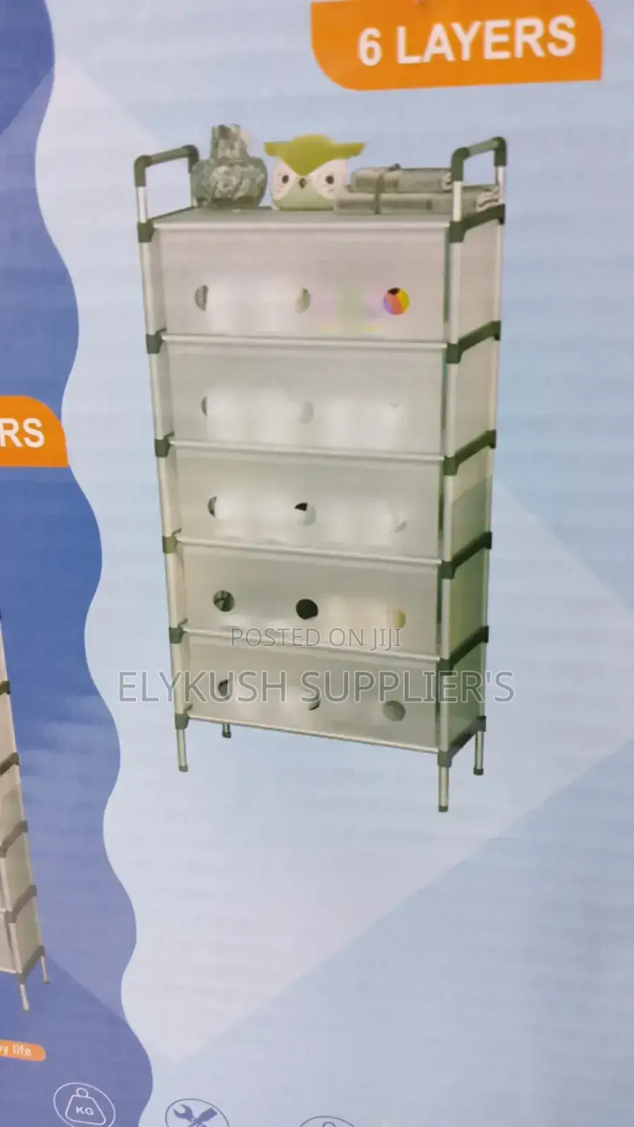 6pcs Enclosed