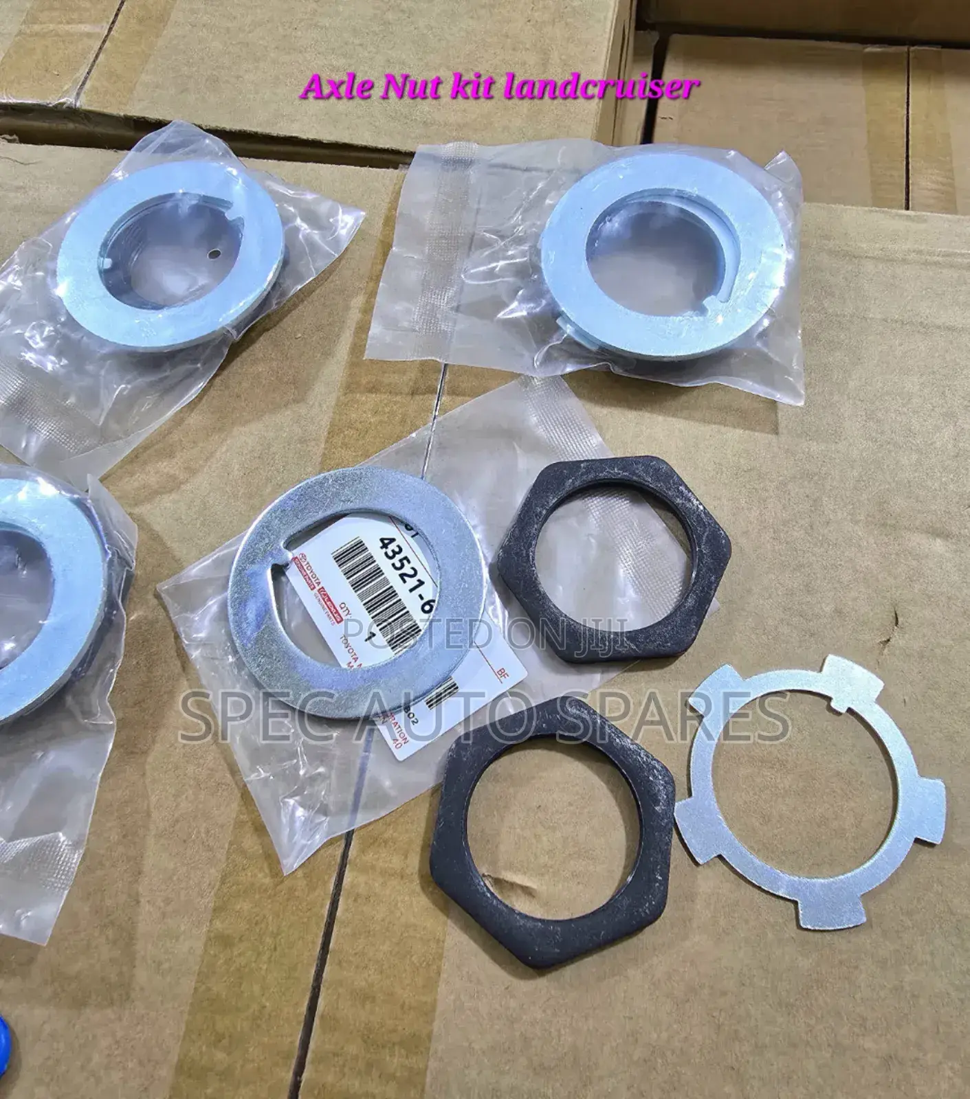 Genuine Axle Nut Kit for Land Cruiser 79