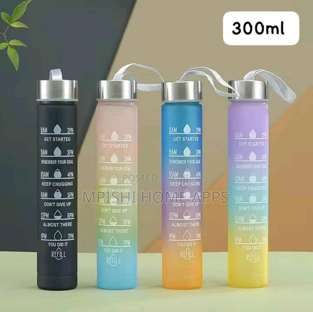 3 in 1 Motivation Water Bottle - thumbnail 4