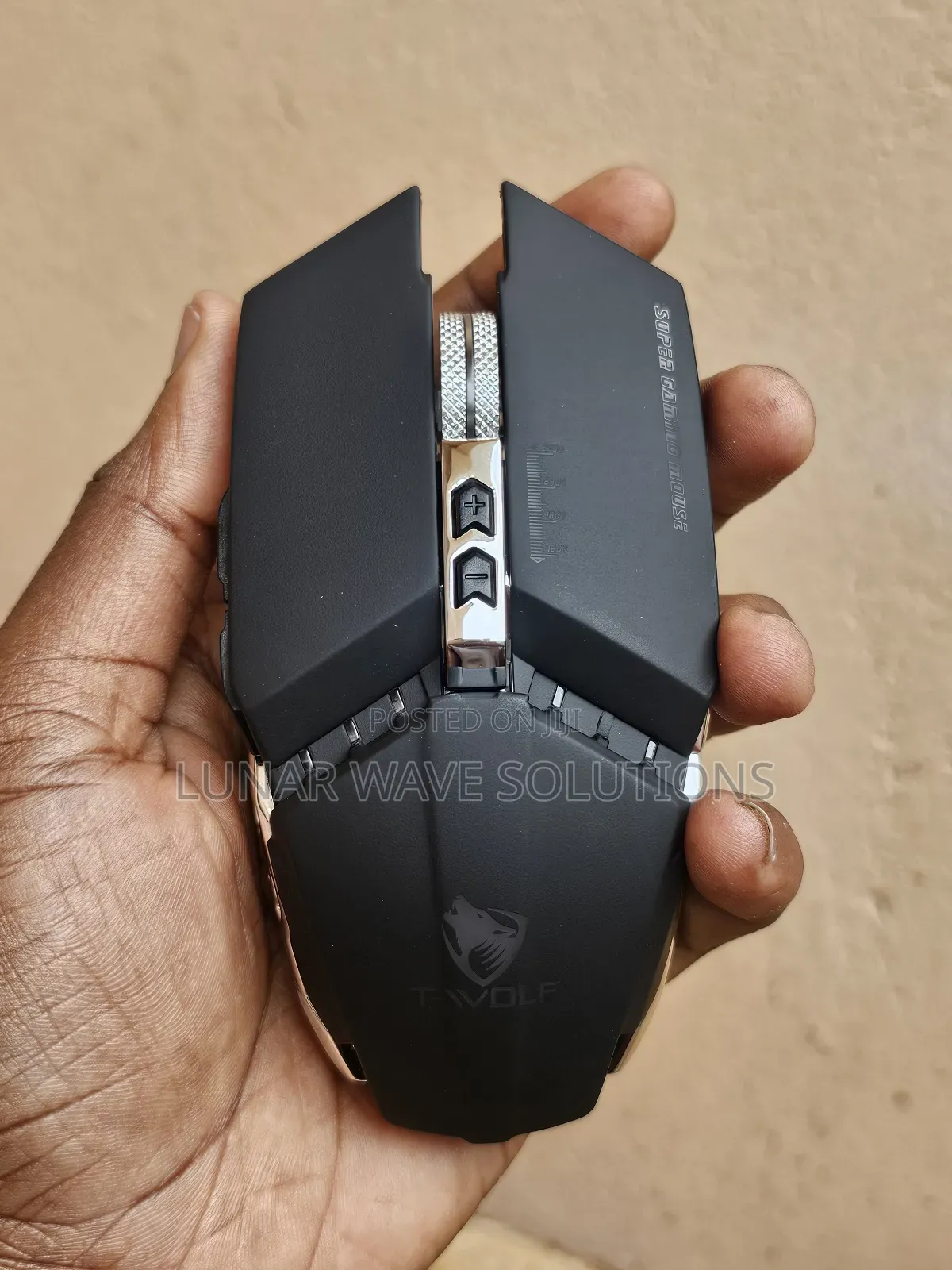 Wireless Rechargeable Backlit RGB Mouse