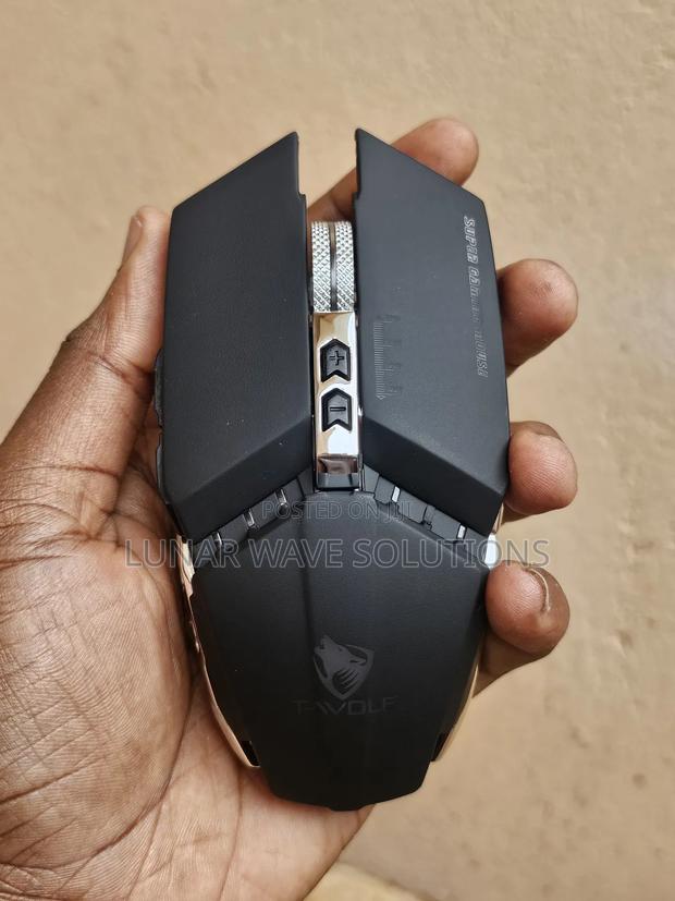 Wireless Rechargeable Backlit RGB Mouse - thumbnail 3