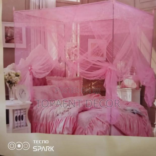 Pink Girlchild 4by 6 ,4 Stand Mosquito Net