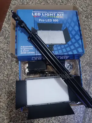 Led 800+Light Kit With Adjustable Brightness Color 2.1 Meters Tripod