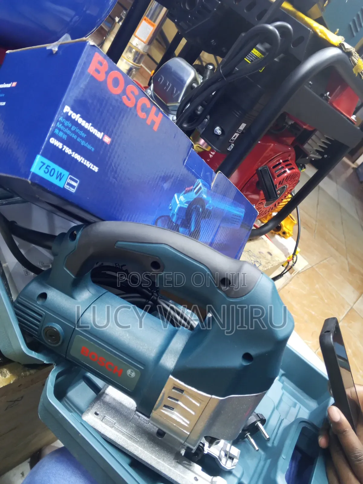 Quality Bosch Combo 4" Angle Grinder and Jigsaw
