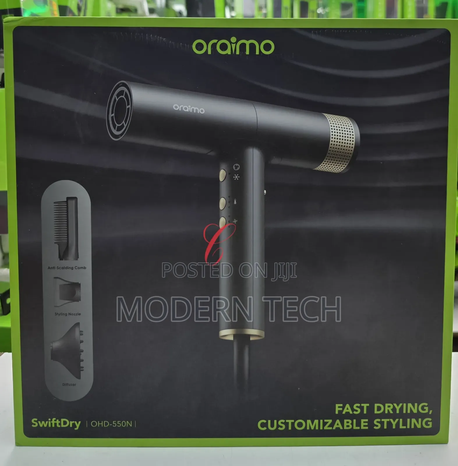 Oraimo Swift Dry High-Speed Motor Hair Dryer