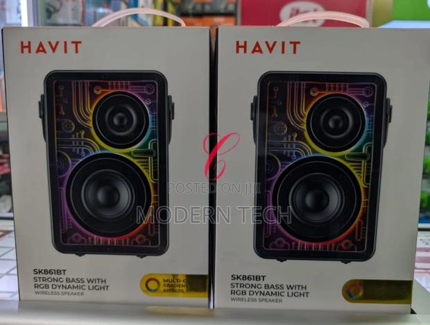 Havit Sk861bt Strong Bass With RGB Wireless Speaker