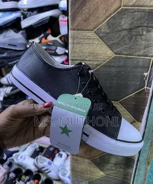 Quality Brand New Converse Leather / Wipe N Go