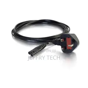 Uk Plug Power Cable to Figure 8 Power Cord for Tv, Ps3, Ps4, Computers