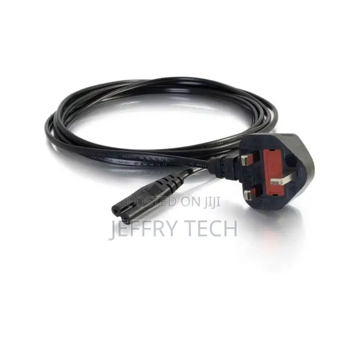 Uk Plug Power Cable to Figure 8 Power Cord for Tv, Ps3, Ps4, Computers