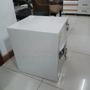 White Diplomatic Office Safe Box