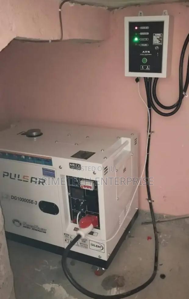 Pulsar 3phase Silent Diesel Generator 10kva With Ats (Primetech) - main view