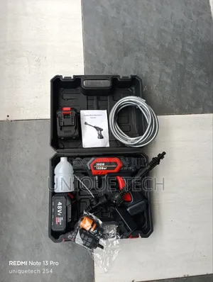 48v Portable Jet Pressure Washer – Universal Cleaning Kit